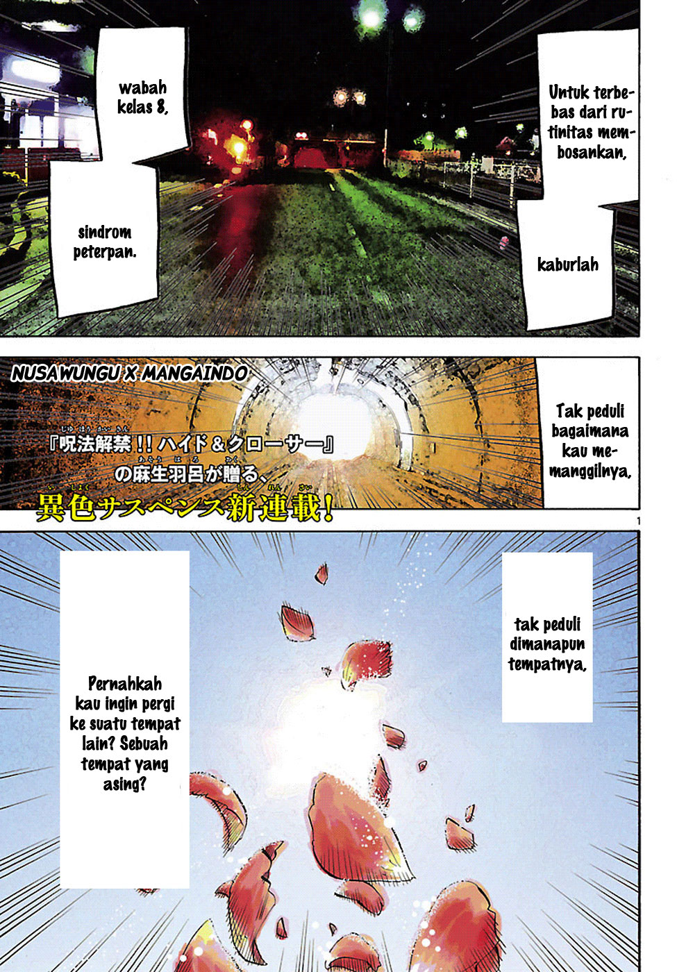 Imawa no Kuni no Alice (Alice in Borderland) Chapter 1 Gambar 2