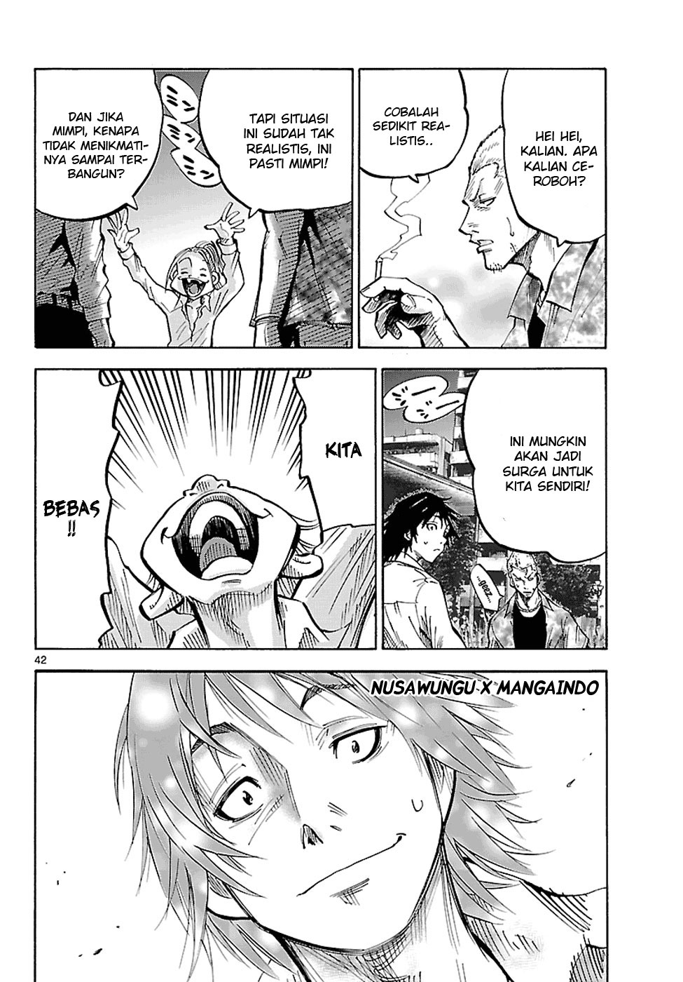 Imawa no Kuni no Alice (Alice in Borderland) Chapter 1 Gambar 41