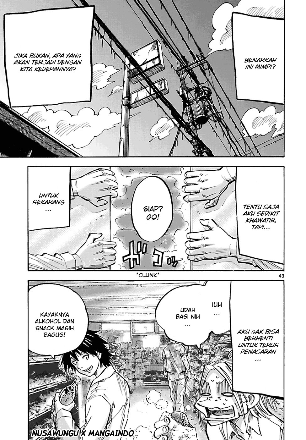 Imawa no Kuni no Alice (Alice in Borderland) Chapter 1 Gambar 42