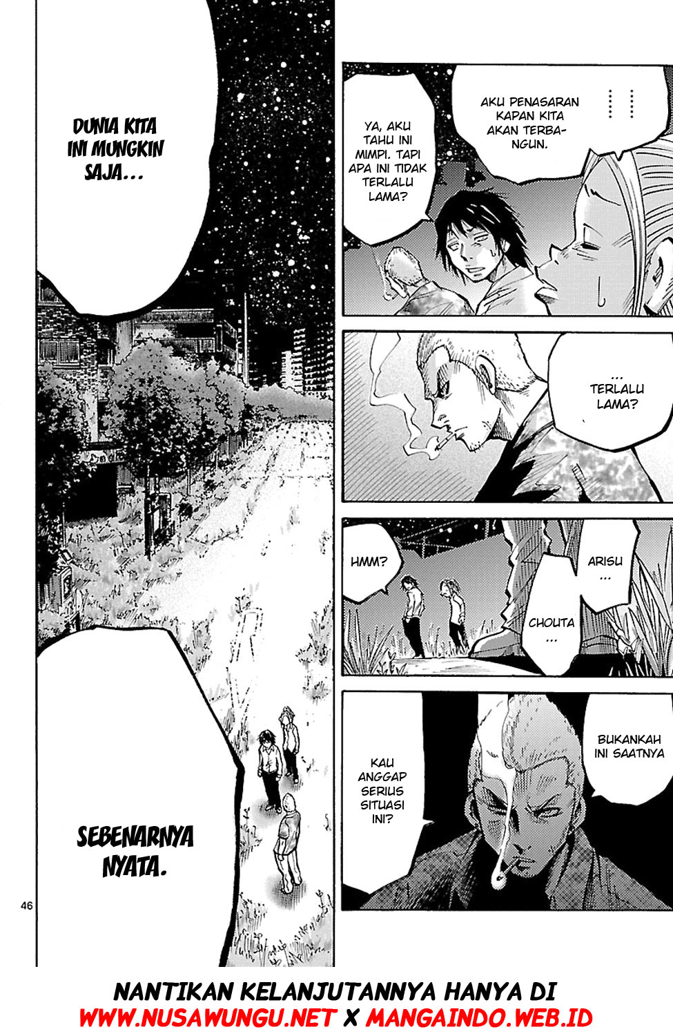 Imawa no Kuni no Alice (Alice in Borderland) Chapter 1 Gambar 45