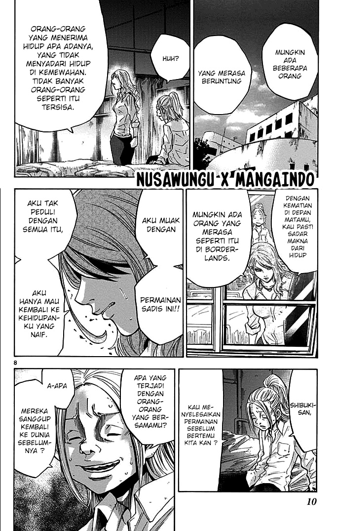Imawa no Kuni no Alice (Alice in Borderland) Chapter 10 Gambar 10