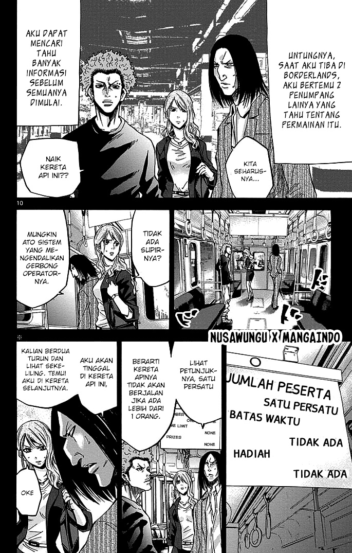 Imawa no Kuni no Alice (Alice in Borderland) Chapter 10 Gambar 12