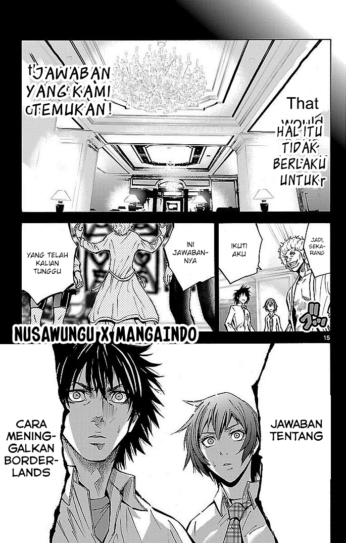 Imawa no Kuni no Alice (Alice in Borderland) Chapter 16 Gambar 16
