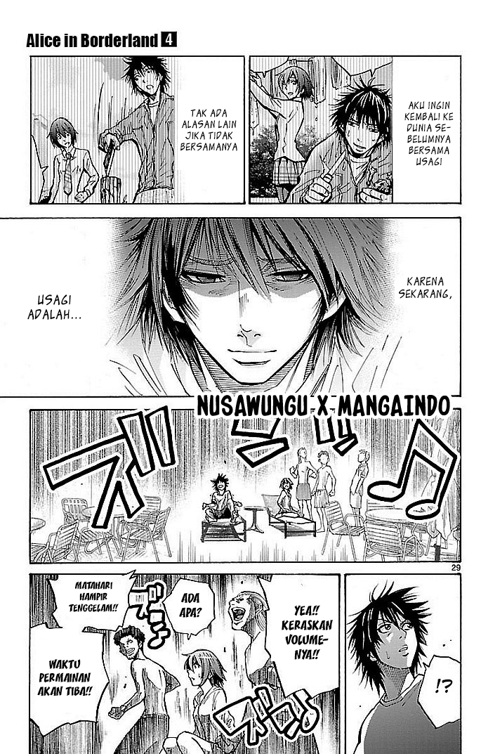 Imawa no Kuni no Alice (Alice in Borderland) Chapter 16 Gambar 29