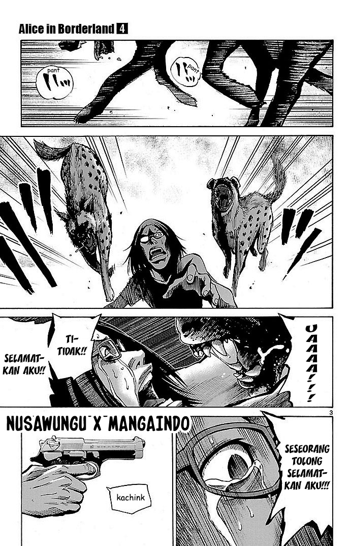 Imawa no Kuni no Alice (Alice in Borderland) Chapter 17 Gambar 4