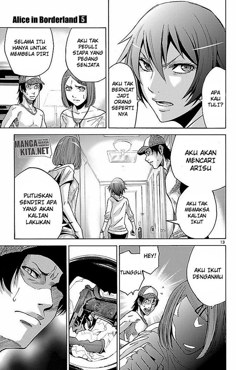 Imawa no Kuni no Alice (Alice in Borderland) Chapter 22 Gambar 11