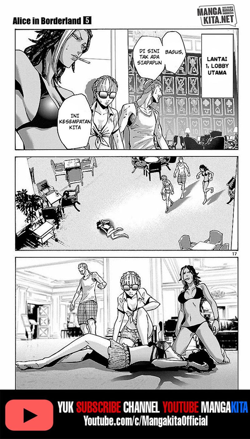 Imawa no Kuni no Alice (Alice in Borderland) Chapter 22 Gambar 15
