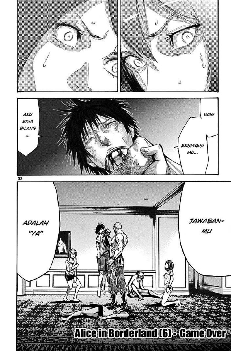 Imawa no Kuni no Alice (Alice in Borderland) Chapter 25 Gambar 32