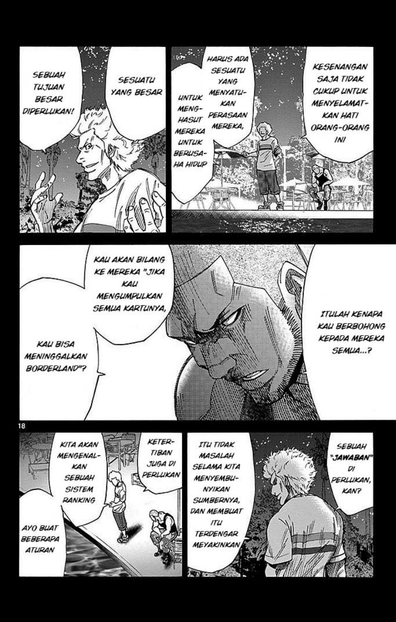 Imawa no Kuni no Alice (Alice in Borderland) Chapter 26 Gambar 21