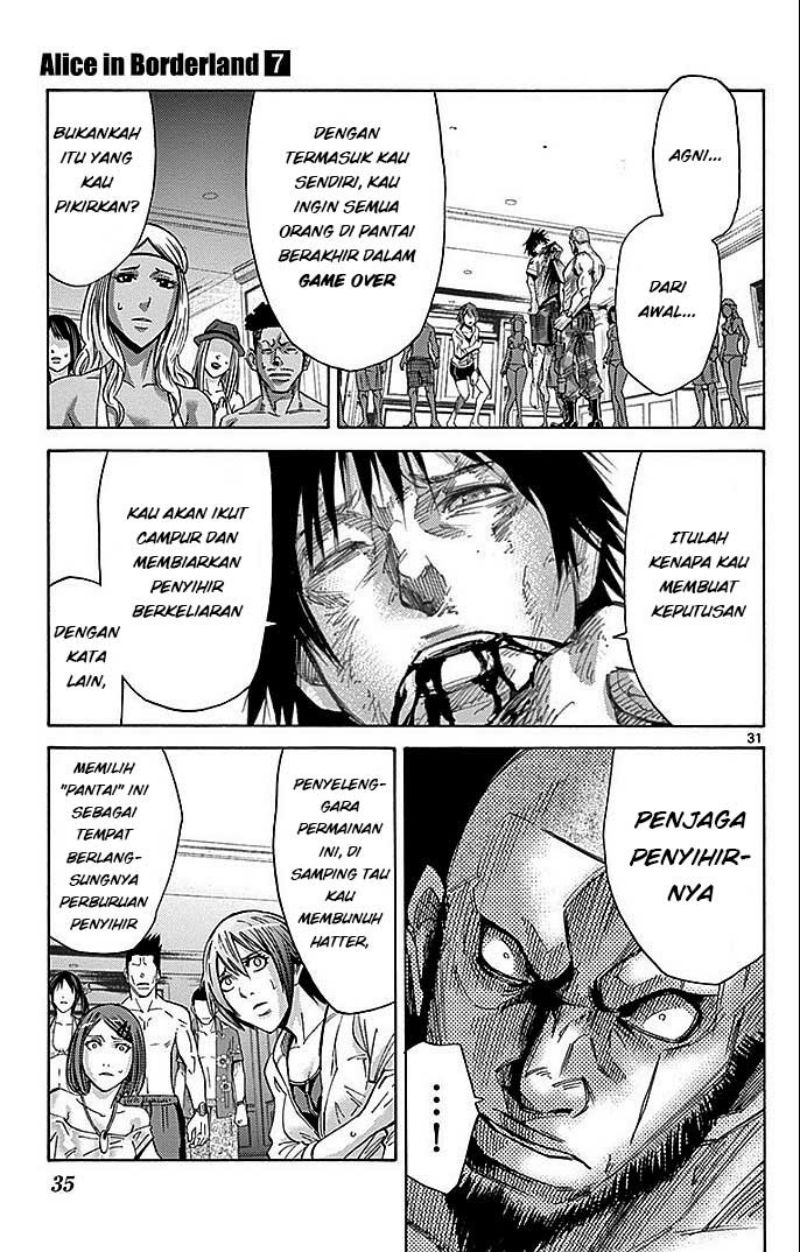 Imawa no Kuni no Alice (Alice in Borderland) Chapter 26 Gambar 34