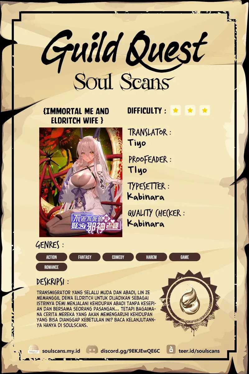 Immortal Me And Eldritch Wife Chapter 15 Gambar 1