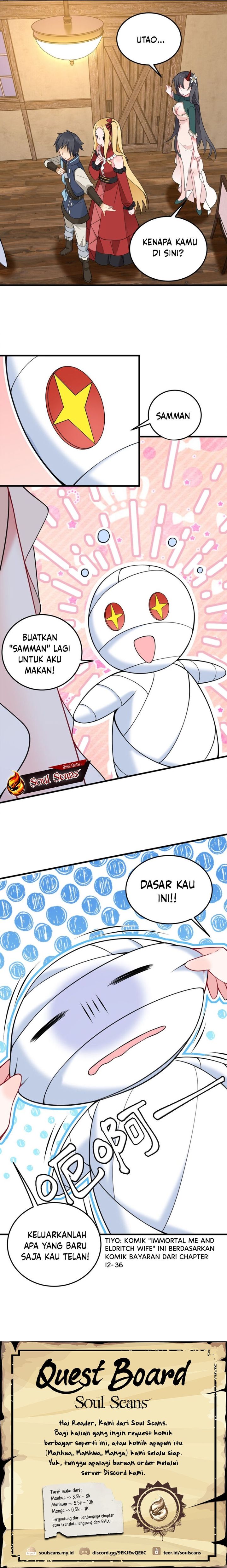 Immortal Me And Eldritch Wife Chapter 36 Gambar 9