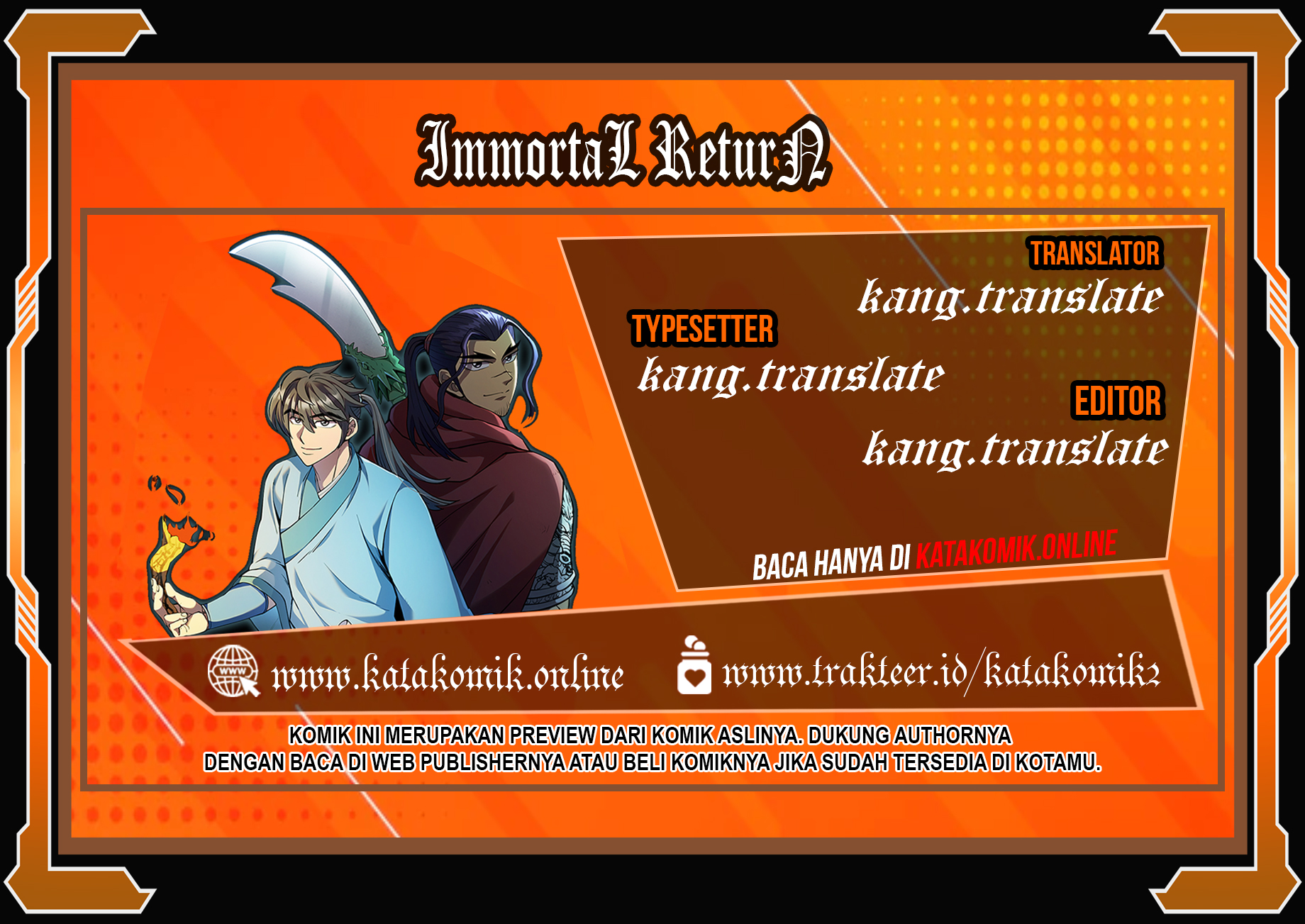 Immortal Return Chapter 06 Gambar 1
