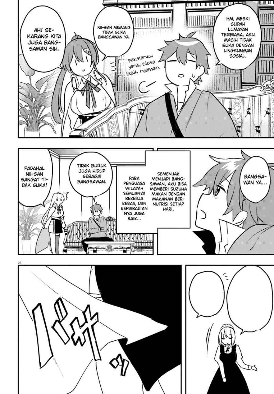 Imouto ga Onna Kishi Gakuen ni Nyuugaku Shitara Naze ka Kyuukoku no Eiyuu ni narimashita Boku ga Chapter 14 Gambar 28