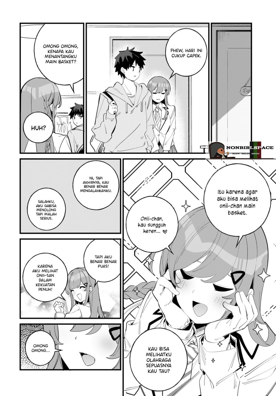 Imouto wa Kanojo ni Deki Nai no ni Chapter 04 Gambar 12