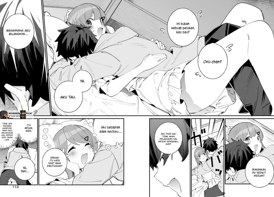 Imouto wa Kanojo ni Deki Nai no ni Chapter 04 Gambar 16