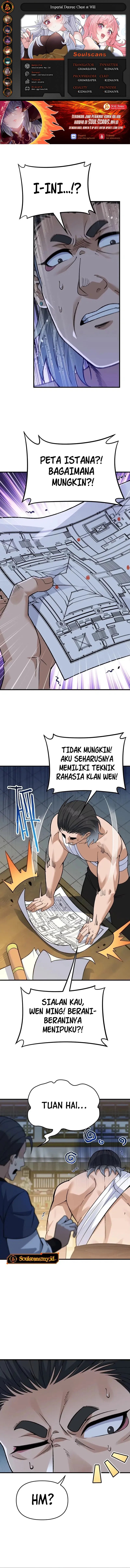 Imperial Decree: Cheat at Will Chapter 17 Gambar 1