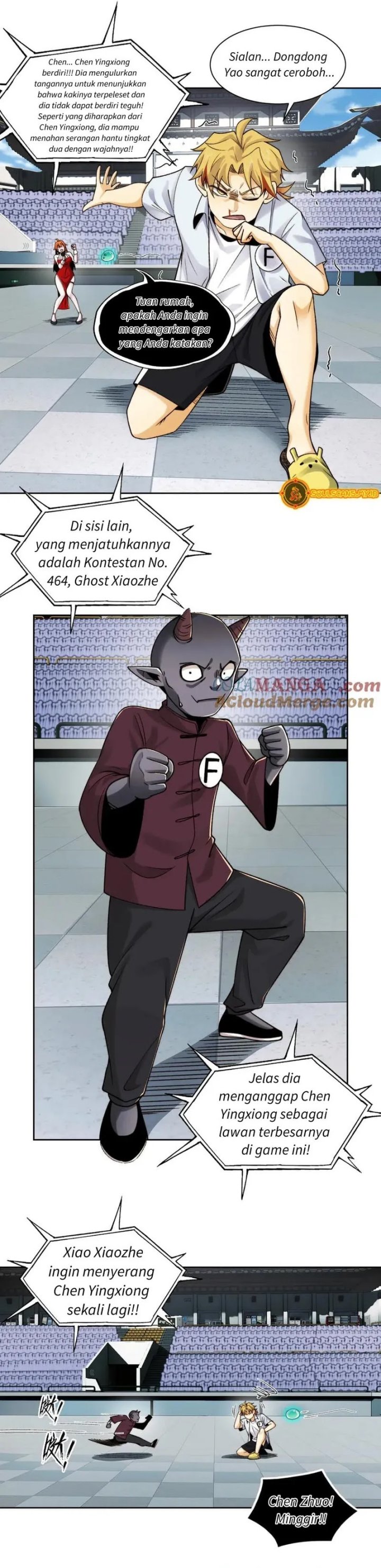 In the Face of Mental Illness Ghosts Are Nothing Chapter 96 Gambar 2