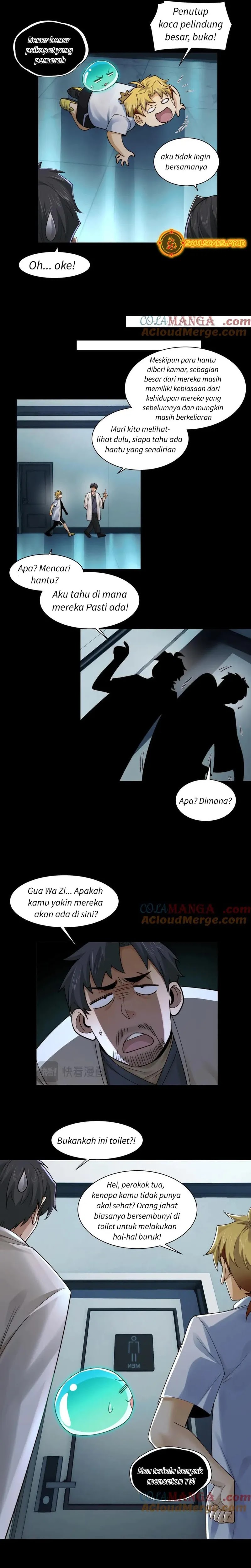In the Face of Mental Illness Ghosts Are Nothing Chapter 100 Gambar 5