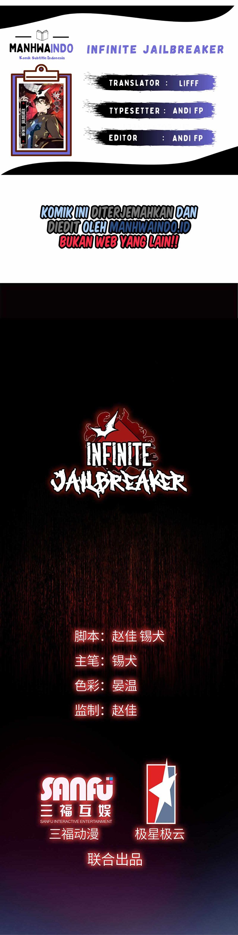 Infinite Jailbreaker Chapter 03 Gambar 1