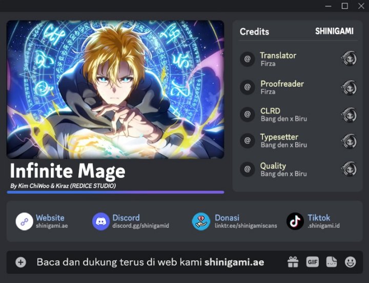 Infinite Mage Chapter 128 Fix Gambar 1