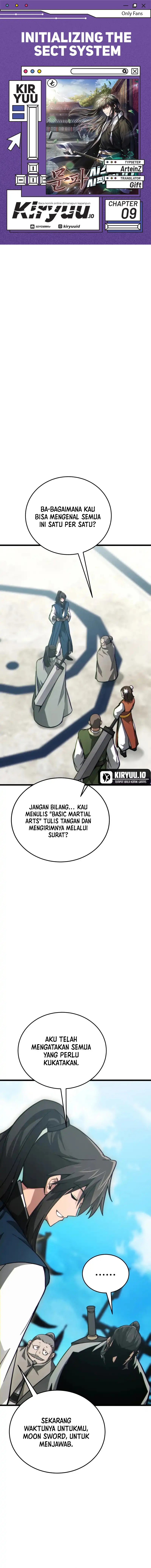 Initializing the Sect System Chapter 09 Gambar 1