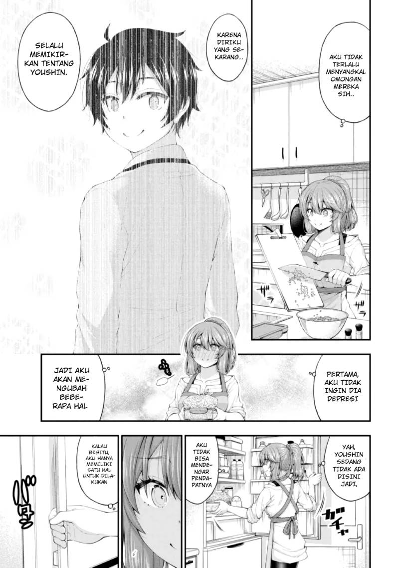 Inkya no Boku ni Batsu Game ni Kokuhaku Shitekita Hazu no Gyaru ga, Doumitemo Boku ni Betahore Desu Chapter 04.5 Gambar 16