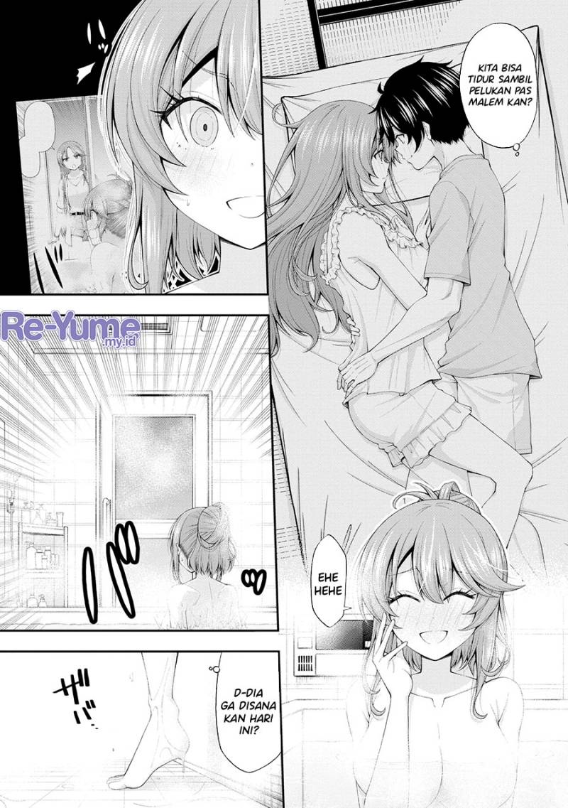 Inkya no Boku ni Batsu Game ni Kokuhaku Shitekita Hazu no Gyaru ga, Doumitemo Boku ni Betahore Desu Chapter 12.5 Gambar 6
