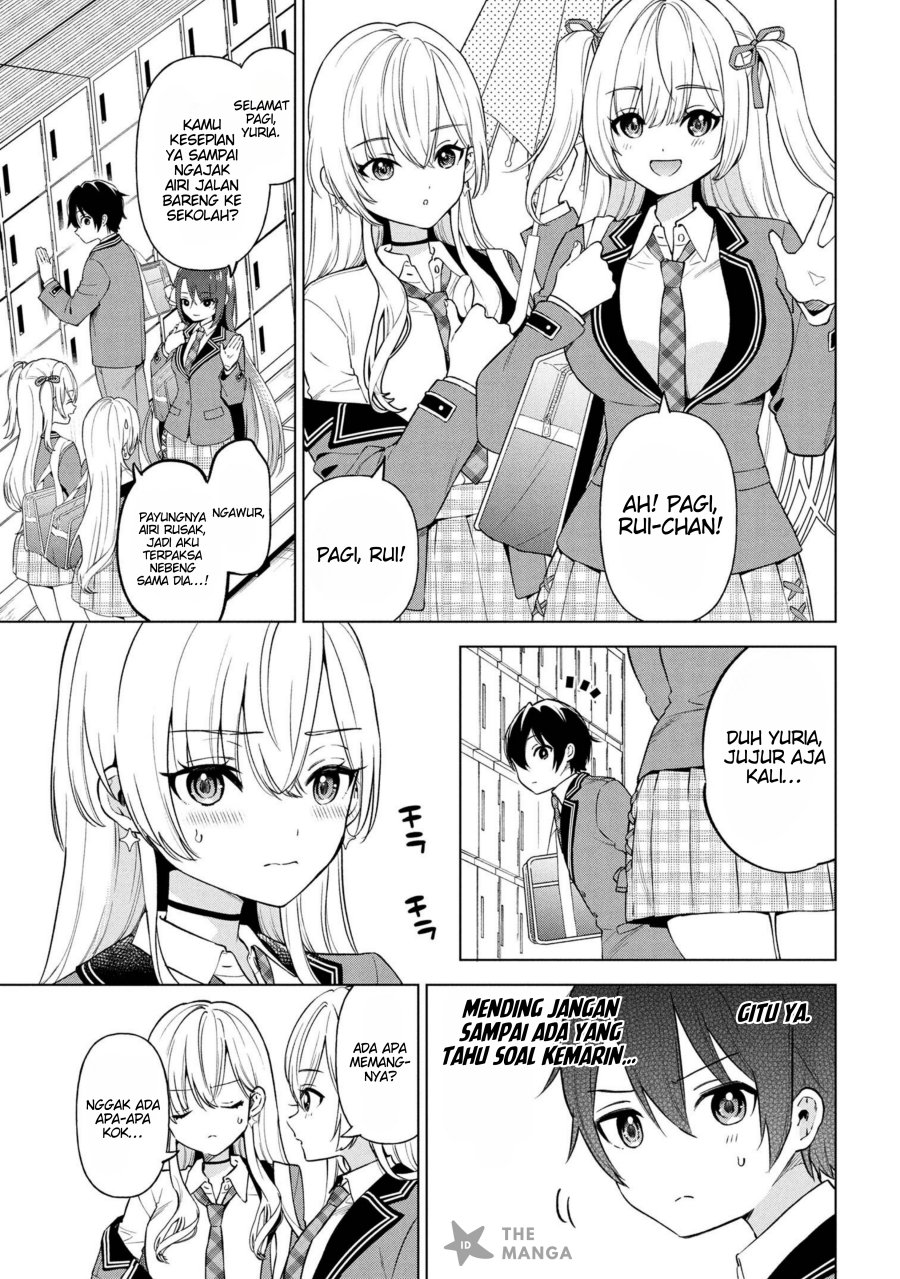 Inkya no ore ga sekigae de S-kyu bishoujo ni kakomaretara himitsu no kankei ga hajimatta Chapter 03 Gambar 4