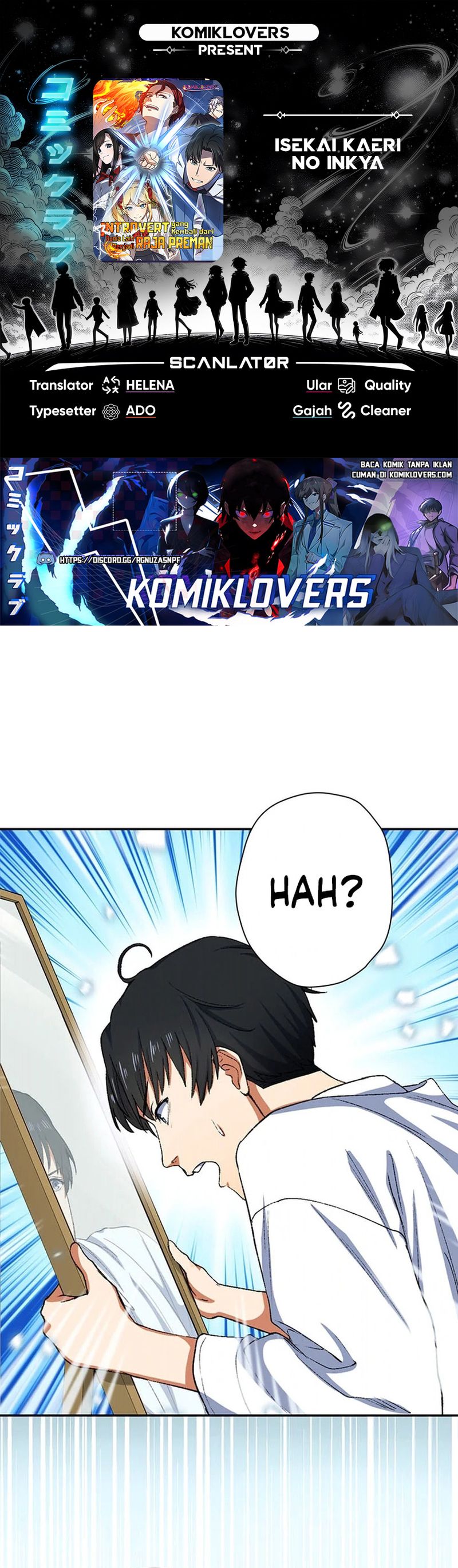 Introvert Who Returns to Another World, Become The King of Delinquents Chapter 04 Gambar 1
