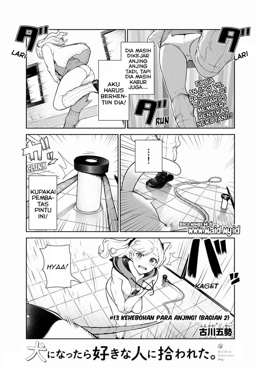 Inu ni Nattara Suki na Hito ni Hirowareta Chapter 13.5 Gambar 3