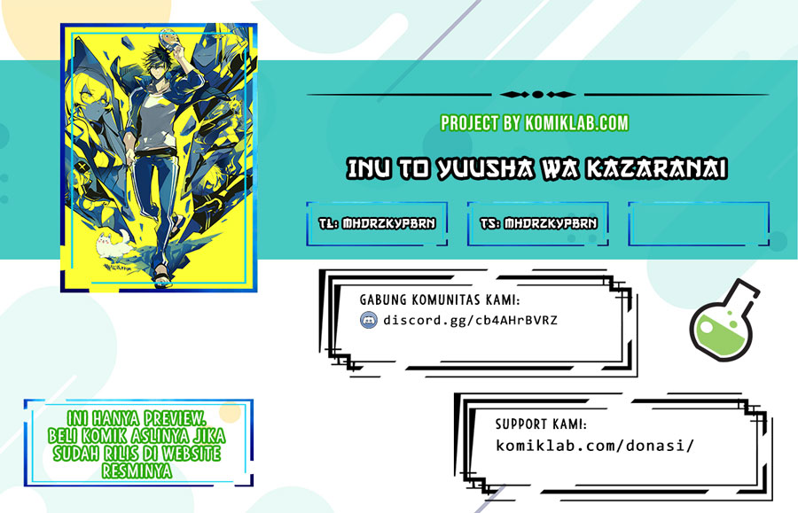 Inu to Yuusha wa Kazaranai Chapter 01.1 Gambar 1