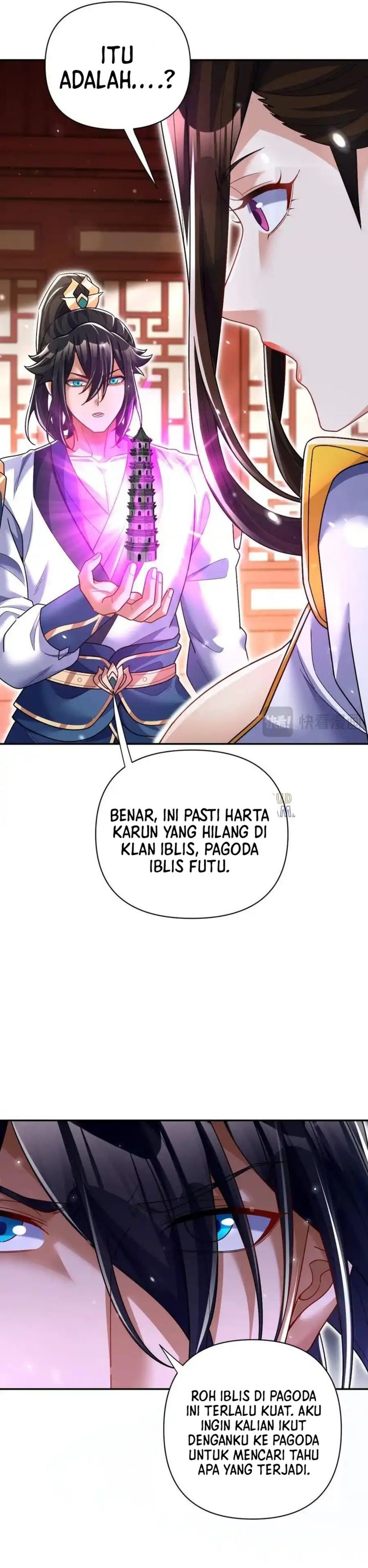 Invincible After Shocking My Empress Wife Chapter 85 Gambar 24