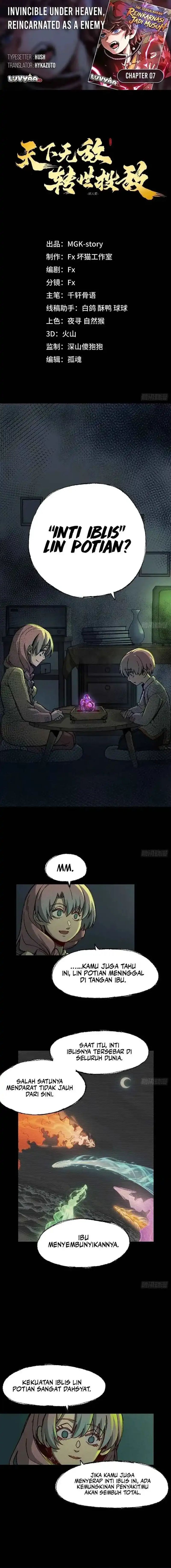 Invincible Under Heaven: Reborn as the Enemy Chapter 07 Gambar 1