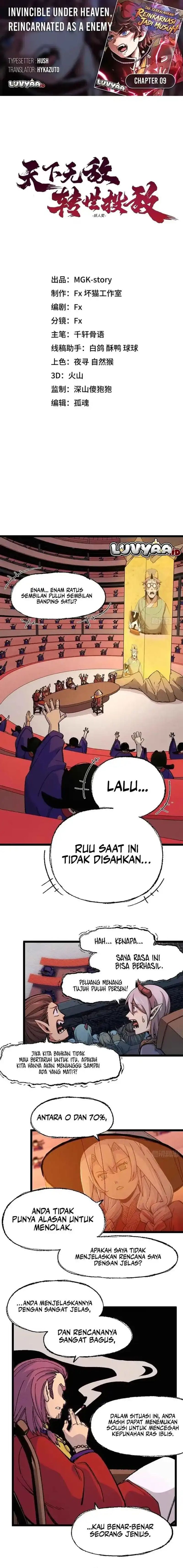 Invincible Under Heaven: Reborn as the Enemy Chapter 09 Gambar 1