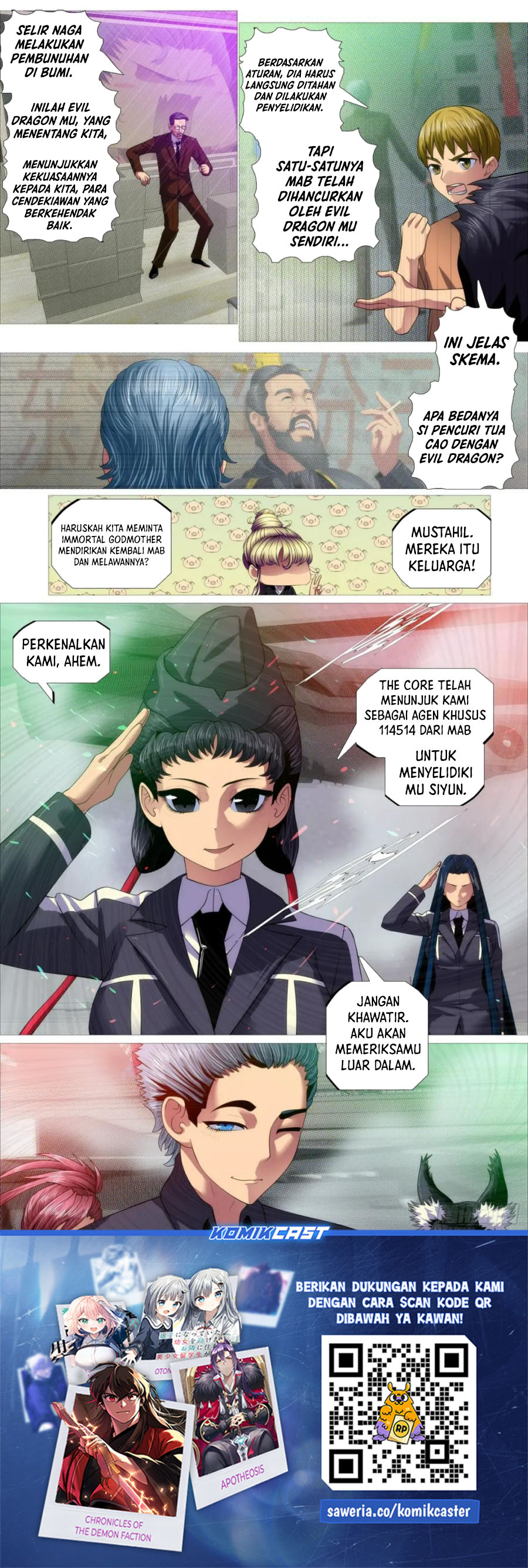 Iron Ladies Chapter 596 Gambar 13
