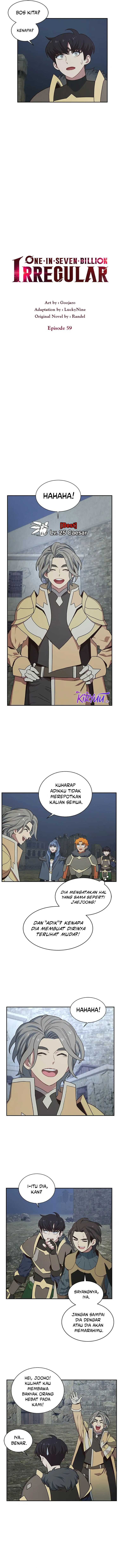 Irregular Of 1 In 7 Billion (One of a Kind Irregular) Chapter 59 Gambar 3