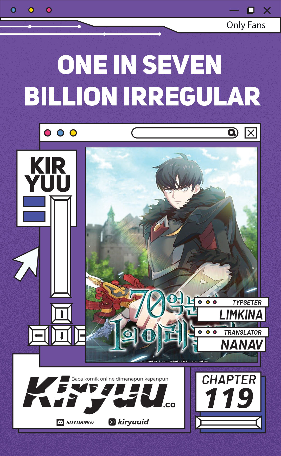 Irregular Of 1 In 7 Billion (One of a Kind Irregular) Chapter 119 Gambar 1