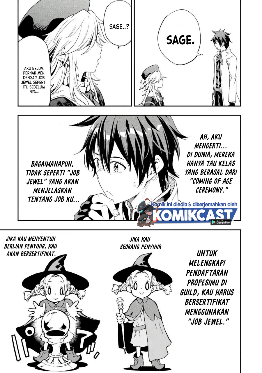Isekai Kenja no Tensei Musou ~Geemu no Chishiki de Isekai Saikyou~ Chapter 09.1 Gambar 8