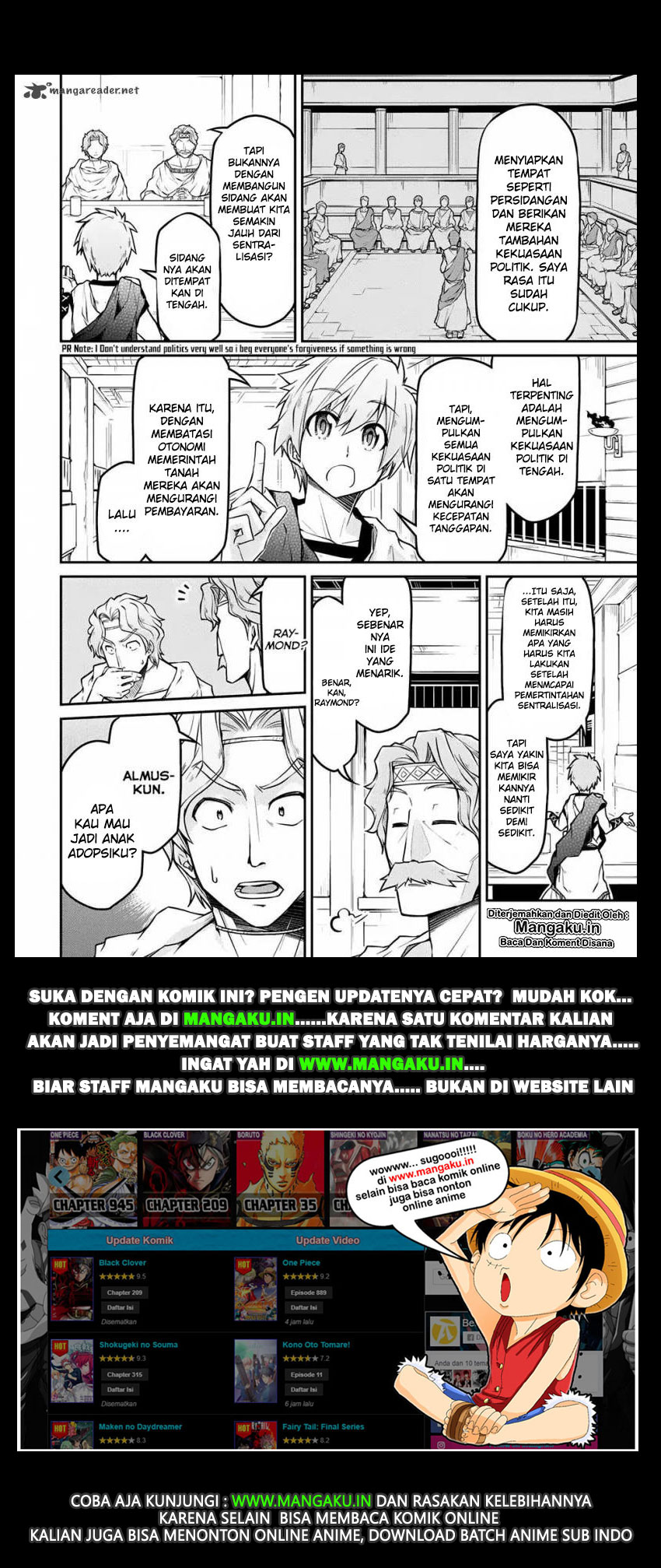 Isekai Kenkokuki Chapter 21.1 Gambar 15