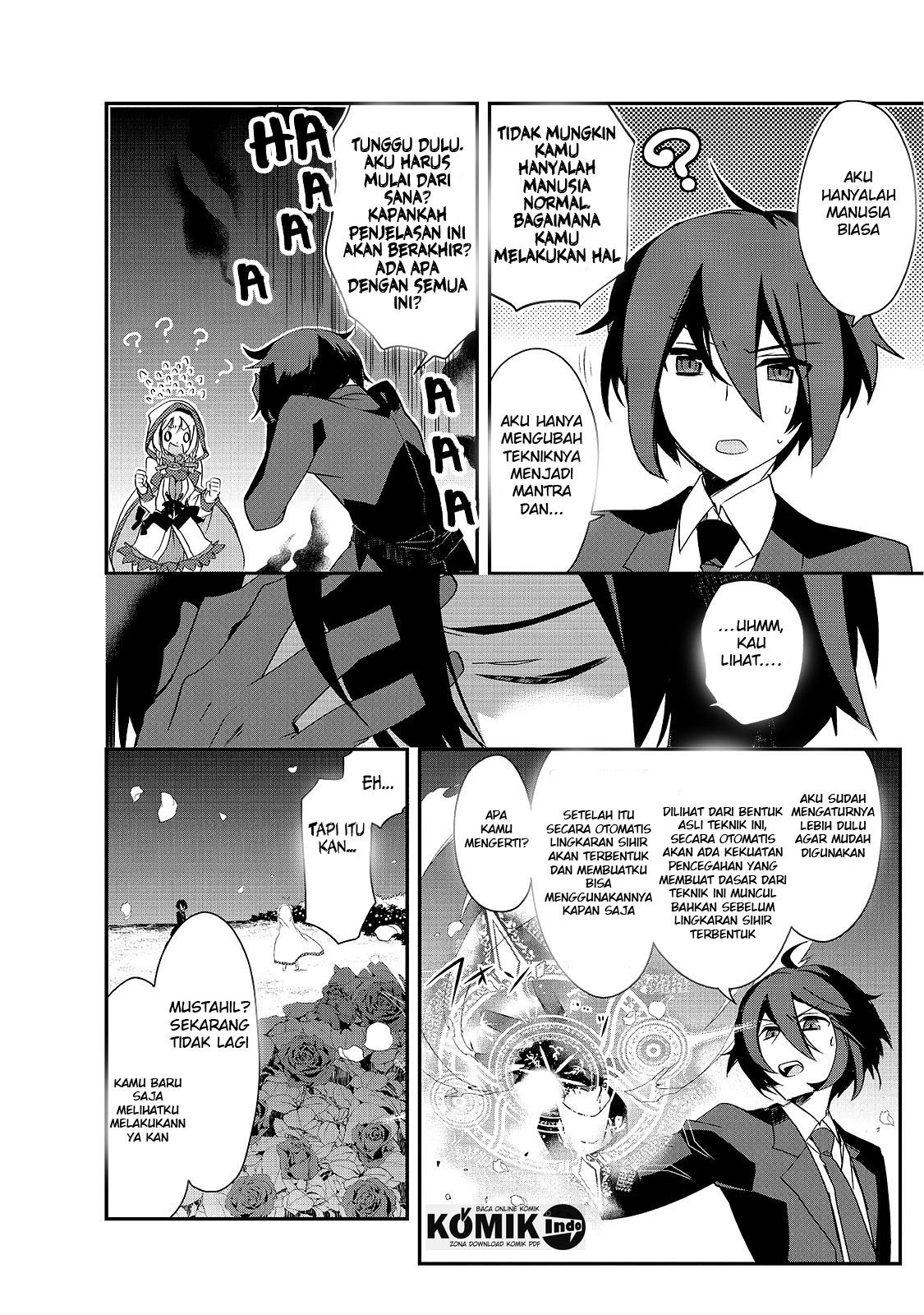 Isekai Mahou wa Okureteru! Chapter 04.1 Gambar 8