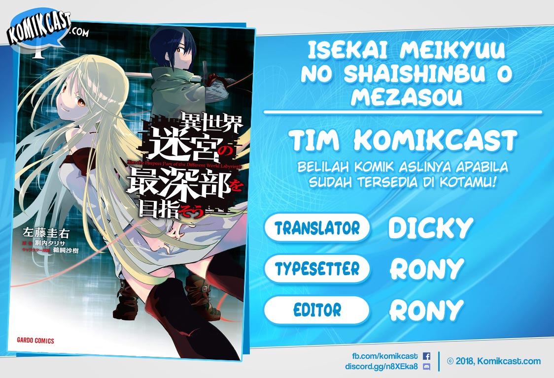 Isekai Meikyuu no Saishinbu o Mezasou Chapter 09 Gambar 1