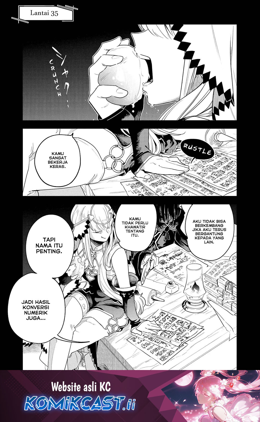Isekai Meikyuu no Saishinbu o Mezasou Chapter 35 Gambar 2