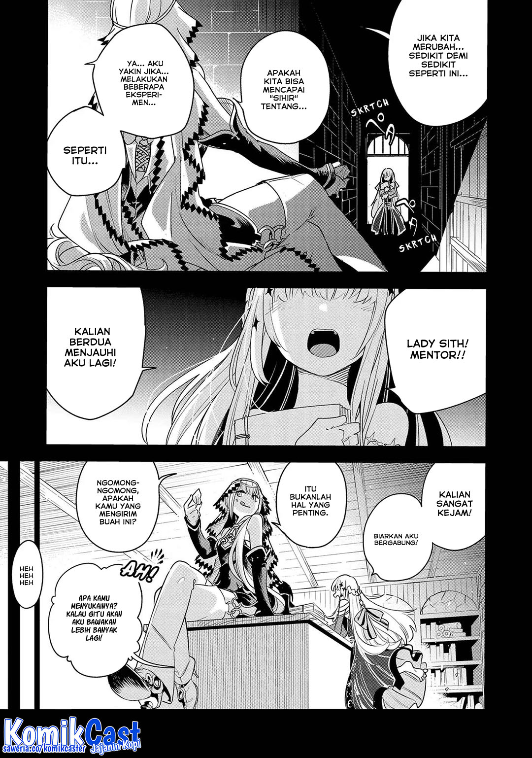 Isekai Meikyuu no Saishinbu o Mezasou Chapter 35 Gambar 4