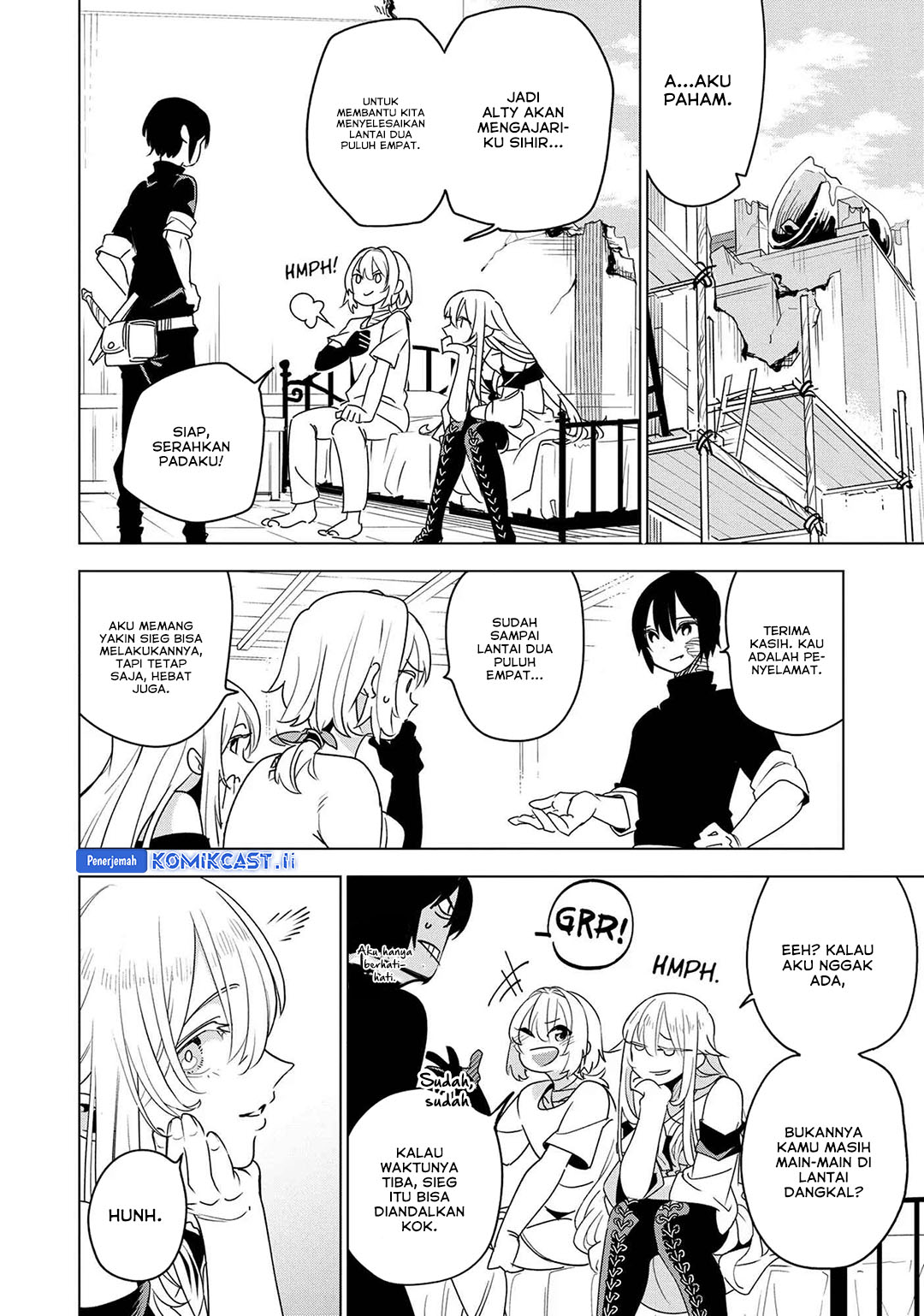 Isekai Meikyuu no Saishinbu o Mezasou Chapter 35 Gambar 17