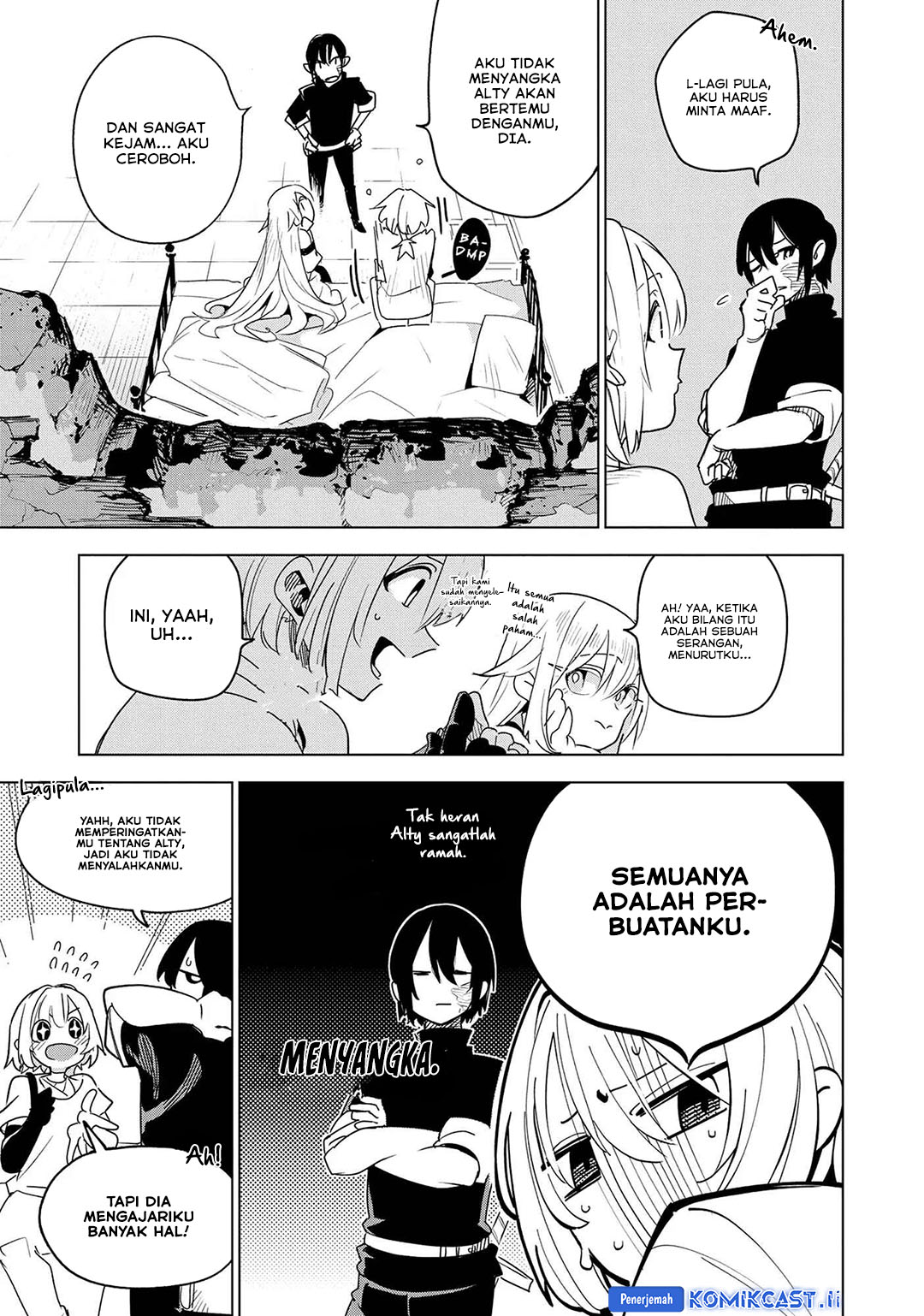 Isekai Meikyuu no Saishinbu o Mezasou Chapter 35 Gambar 18