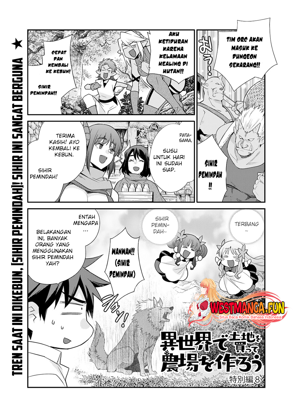 Isekai de Tochi o Katte Noujou o Tsukurou Chapter 48.5 Gambar 2