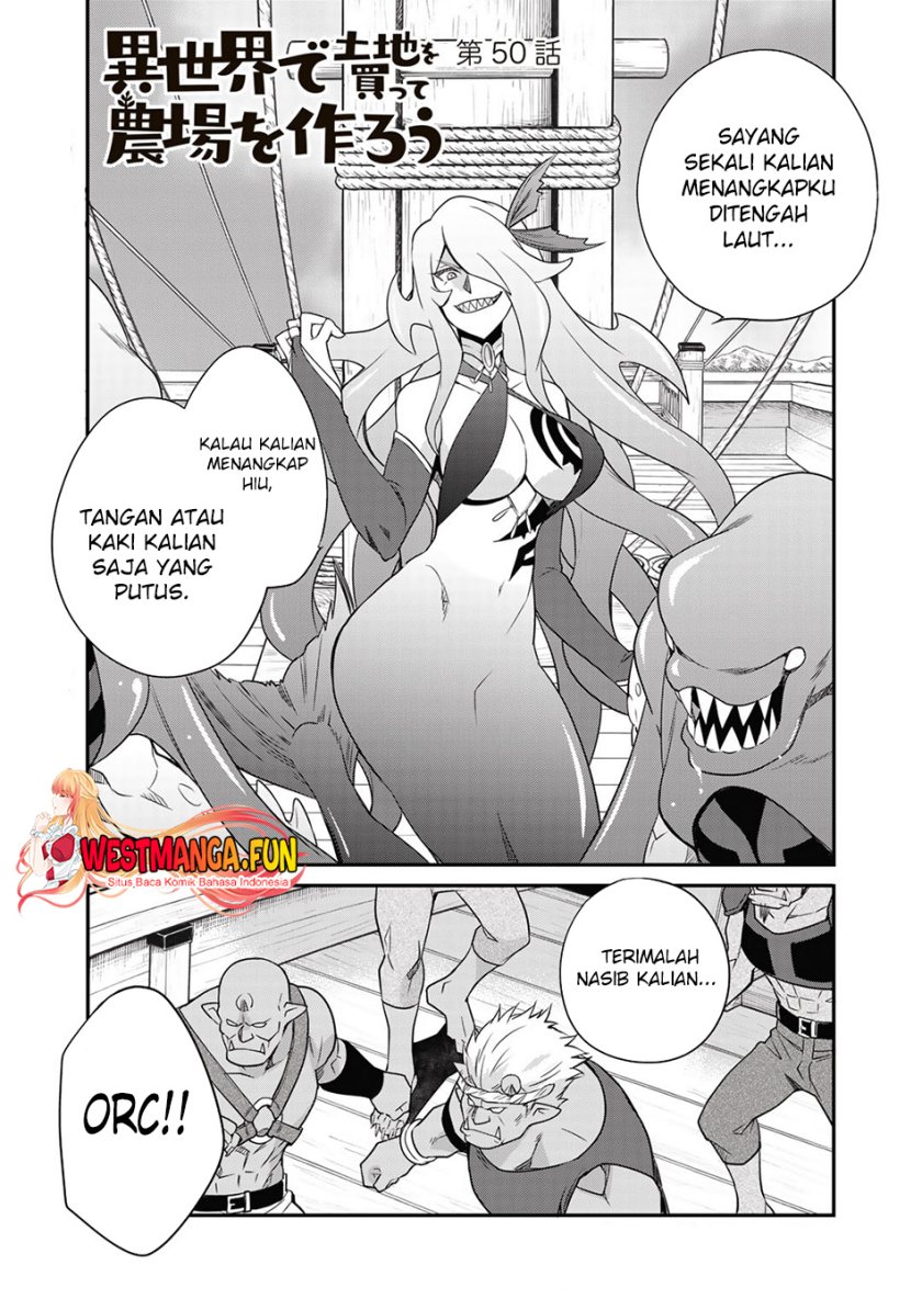 Isekai de Tochi o Katte Noujou o Tsukurou Chapter 50 Gambar 4