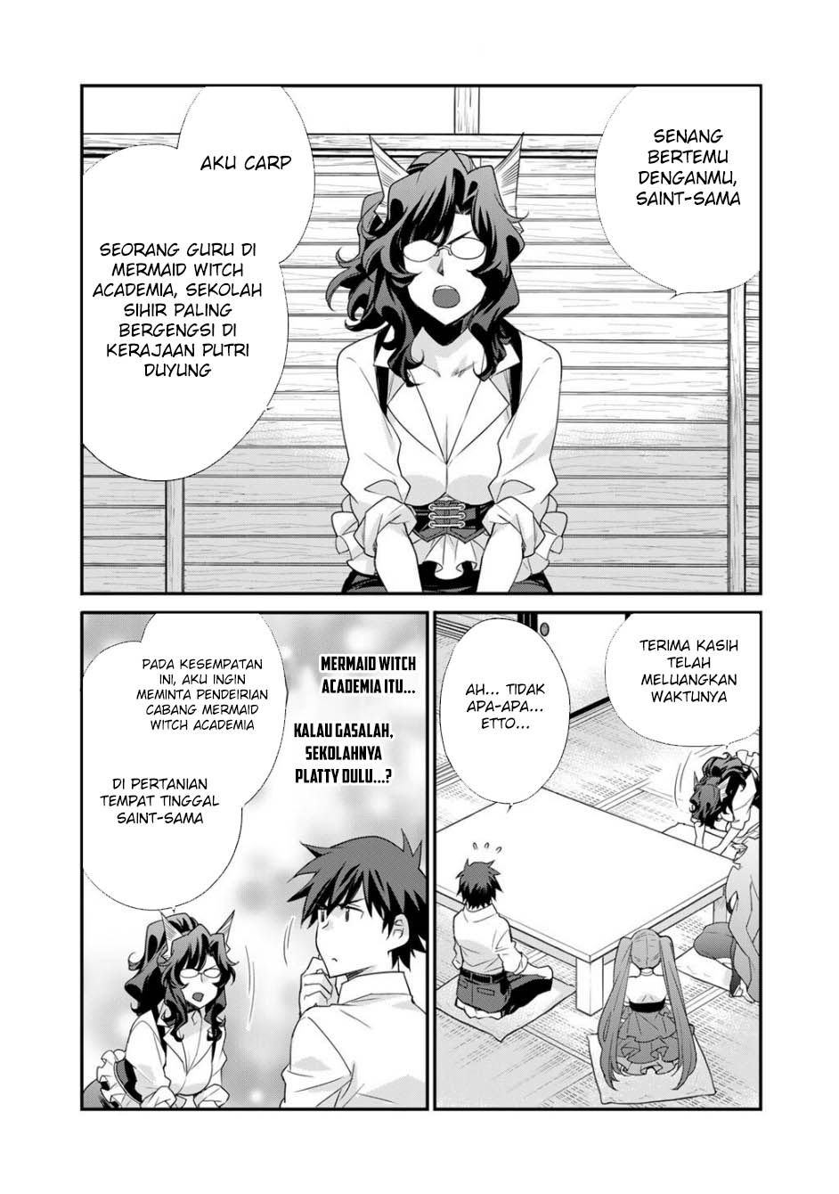 Isekai de Tochi o Katte Noujou o Tsukurou Chapter 64 Gambar 13