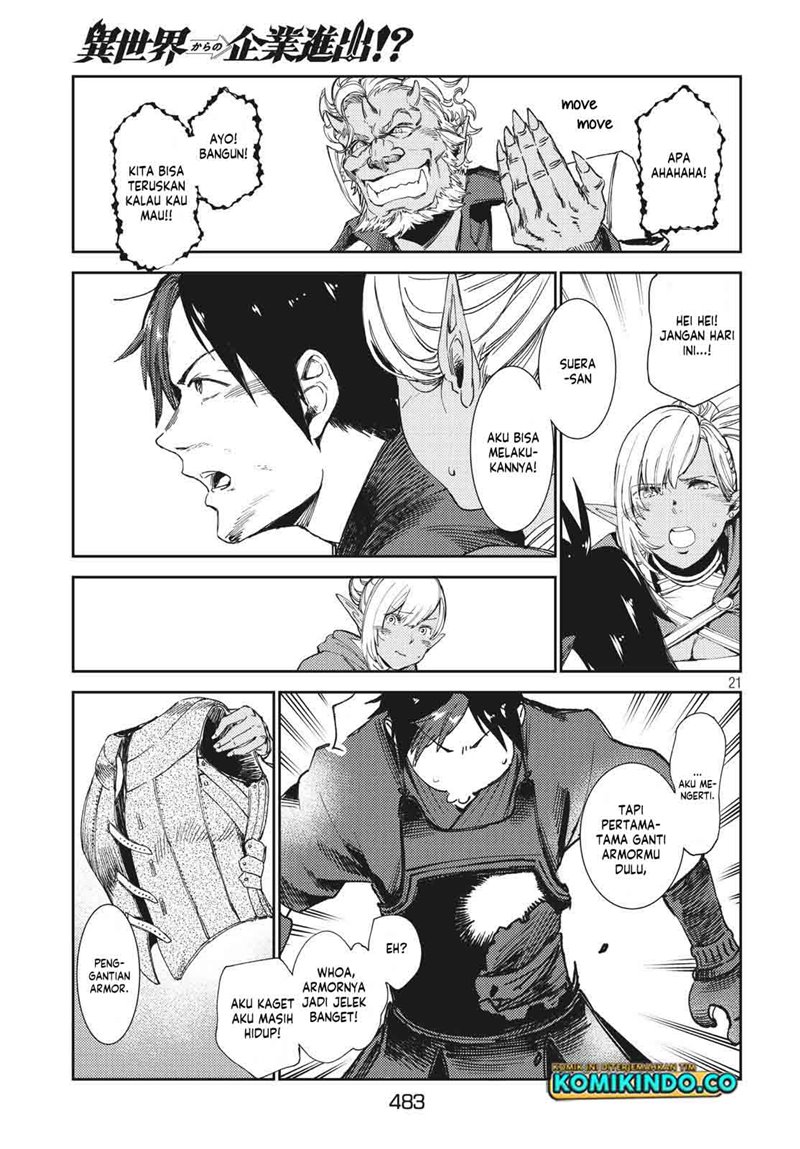 Isekai Kara no Kigyou Shinshutsu?! Chapter 04.2 Gambar 8